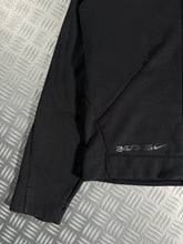 Load image into Gallery viewer, Early 2000&#39;s Nike 24/7 365 Jet Black Panelled Track Jacket