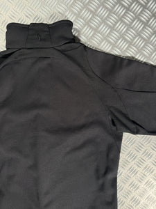 Early 2000's Nike 24/7 365 Jet Black Panelled Track Jacket