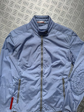 Load image into Gallery viewer, SS00&#39; Prada Sport Baby Blue Nylon Padded Biker Jacket