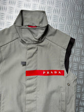 画像をギャラリービューアに読み込む, SS99&#39; Prada Grey Gore-Tex Sailing Vest - Small