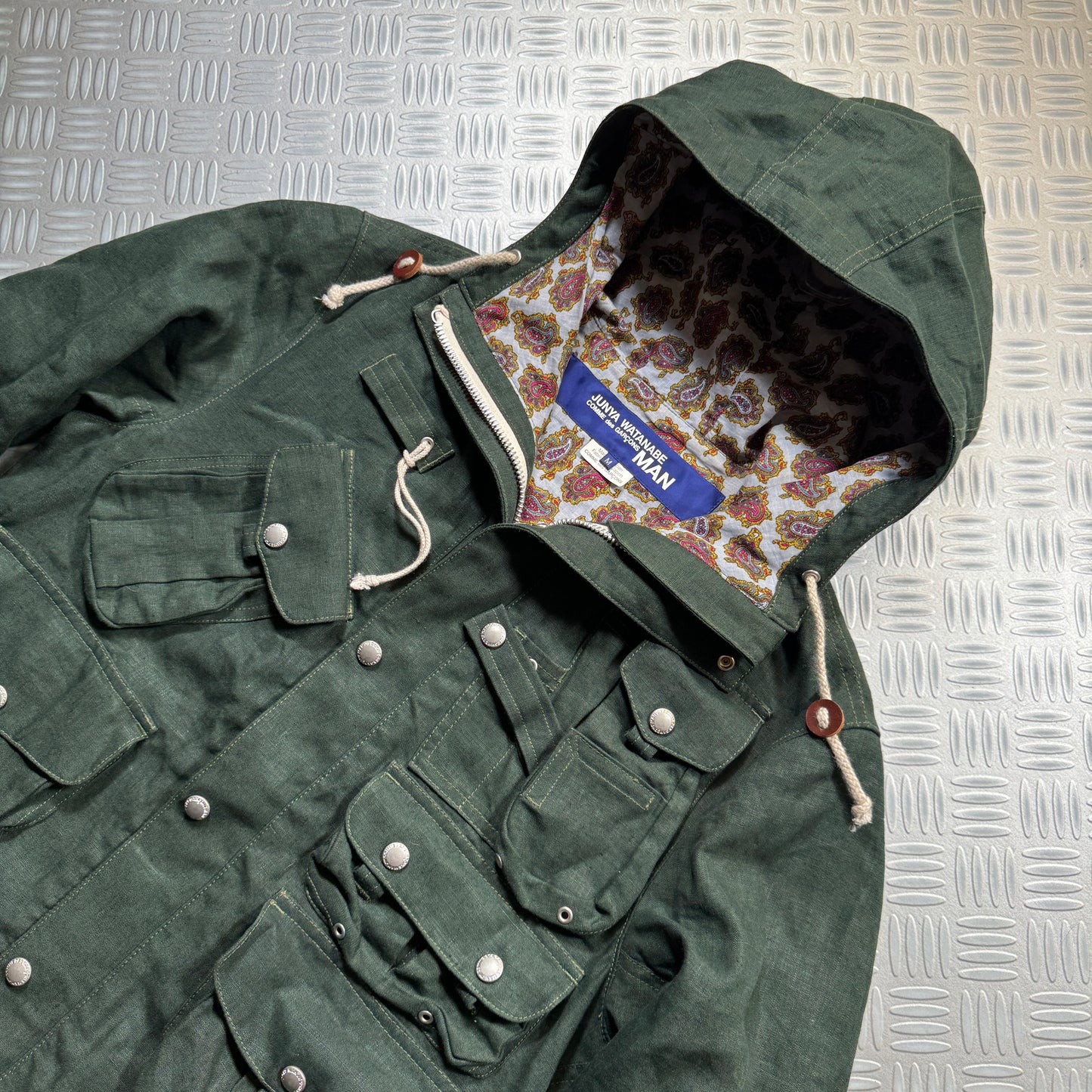 AW15' Junya Watanabe x Comme Des Garcons Multi-Pocket Cargo Jacket - Small / Medium