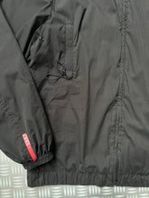 画像をギャラリービューアに読み込む, Early 2000&#39;s Prada Sport Jet Black Harrington Jacket - Extra Large