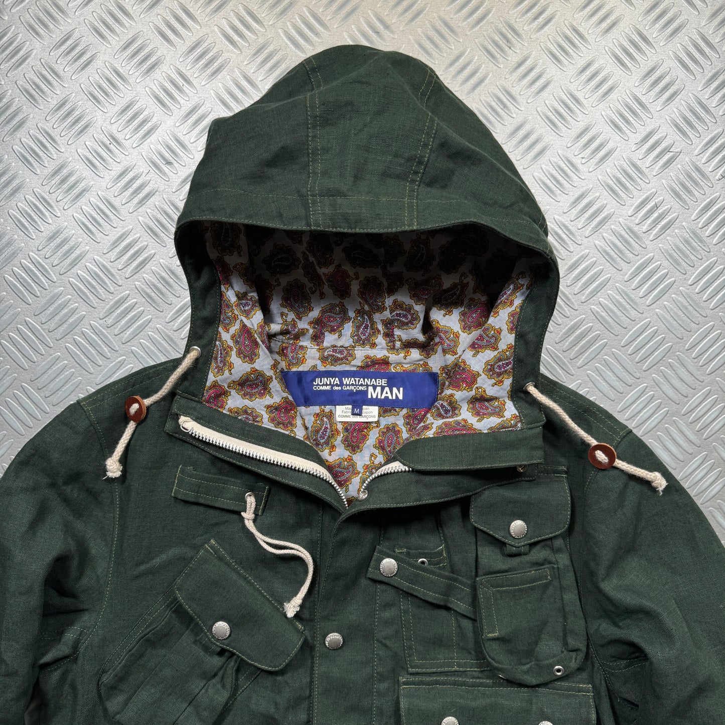 AW15' Junya Watanabe x Comme Des Garcons Multi-Pocket Cargo Jacket - Small / Medium