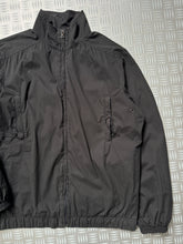 画像をギャラリービューアに読み込む, Early 2000&#39;s Prada Sport Jet Black Harrington Jacket - Extra Large