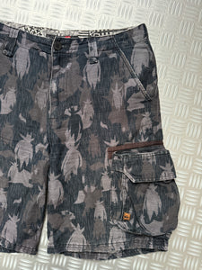 Maharishi x Futura x Quiksilver Pointman Camo Shorts - 34" Waist