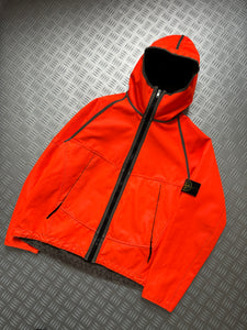 AW05' Stone Island Fluorescent Orange Reversible Jacket - Medium / Large