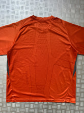 Carica l&#39;immagine nel visualizzatore di Gallery, Early 2000&#39;s Salomon Bright Orange Futuristic Graphic Tee - Extra Large