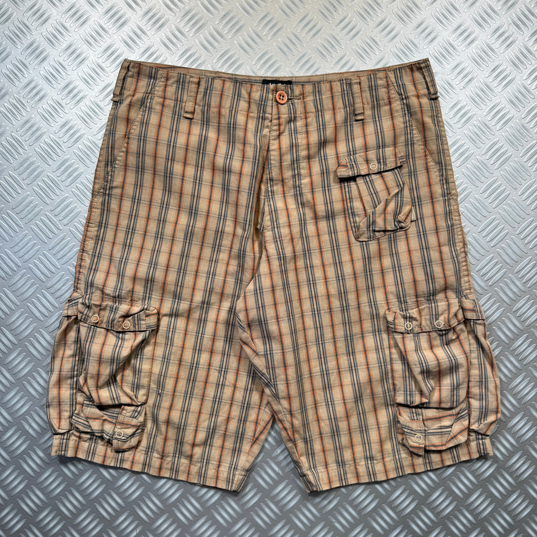 Early 2000's Stüssy Plaid Check Shorts - 34
