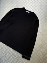 画像をギャラリービューアに読み込む, Early 2000&#39;s Stone Island Cuff Spellout Knitted Crewneck - Large