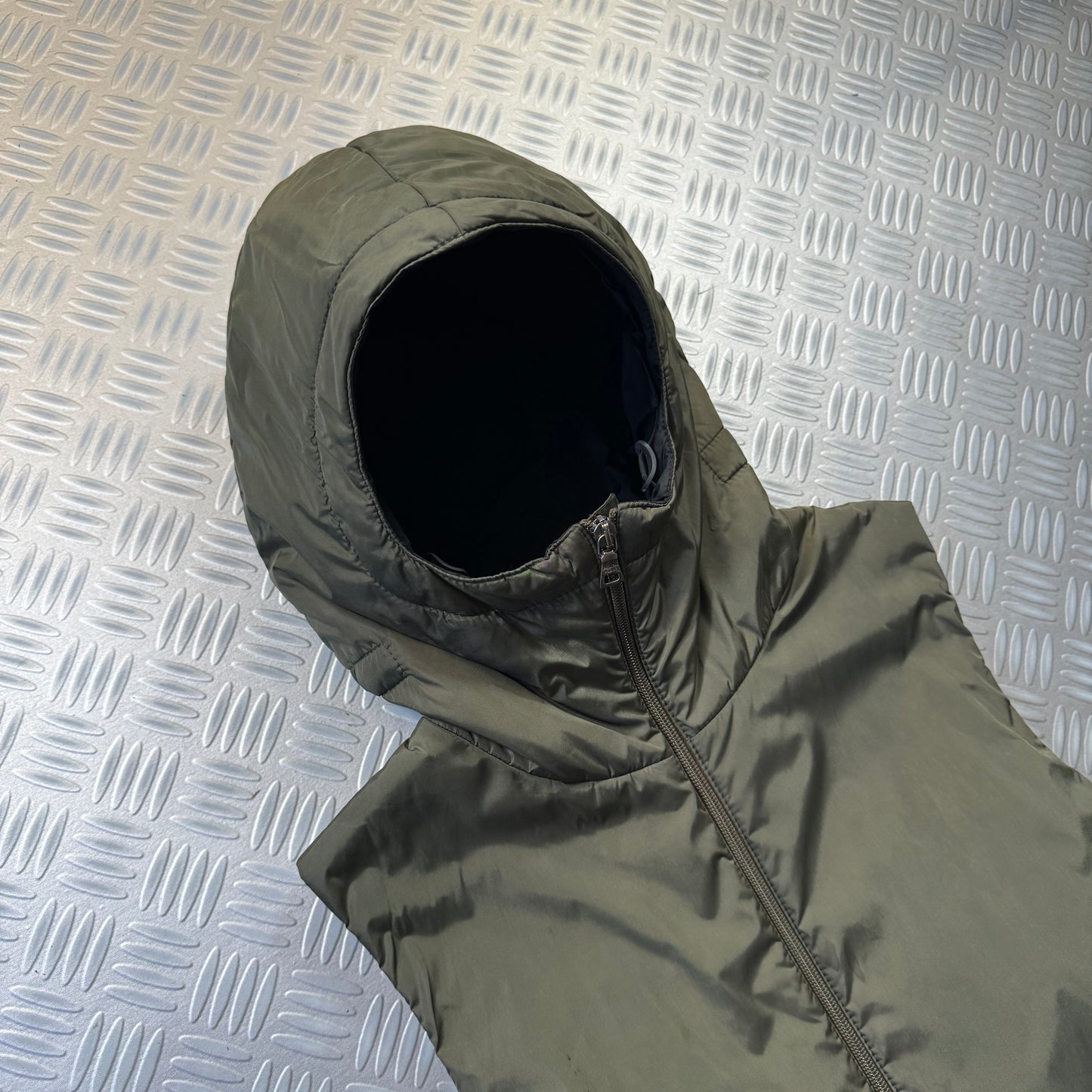 FW99' Prada Sport Packable Hooded Pullover Vest - Small / Medium