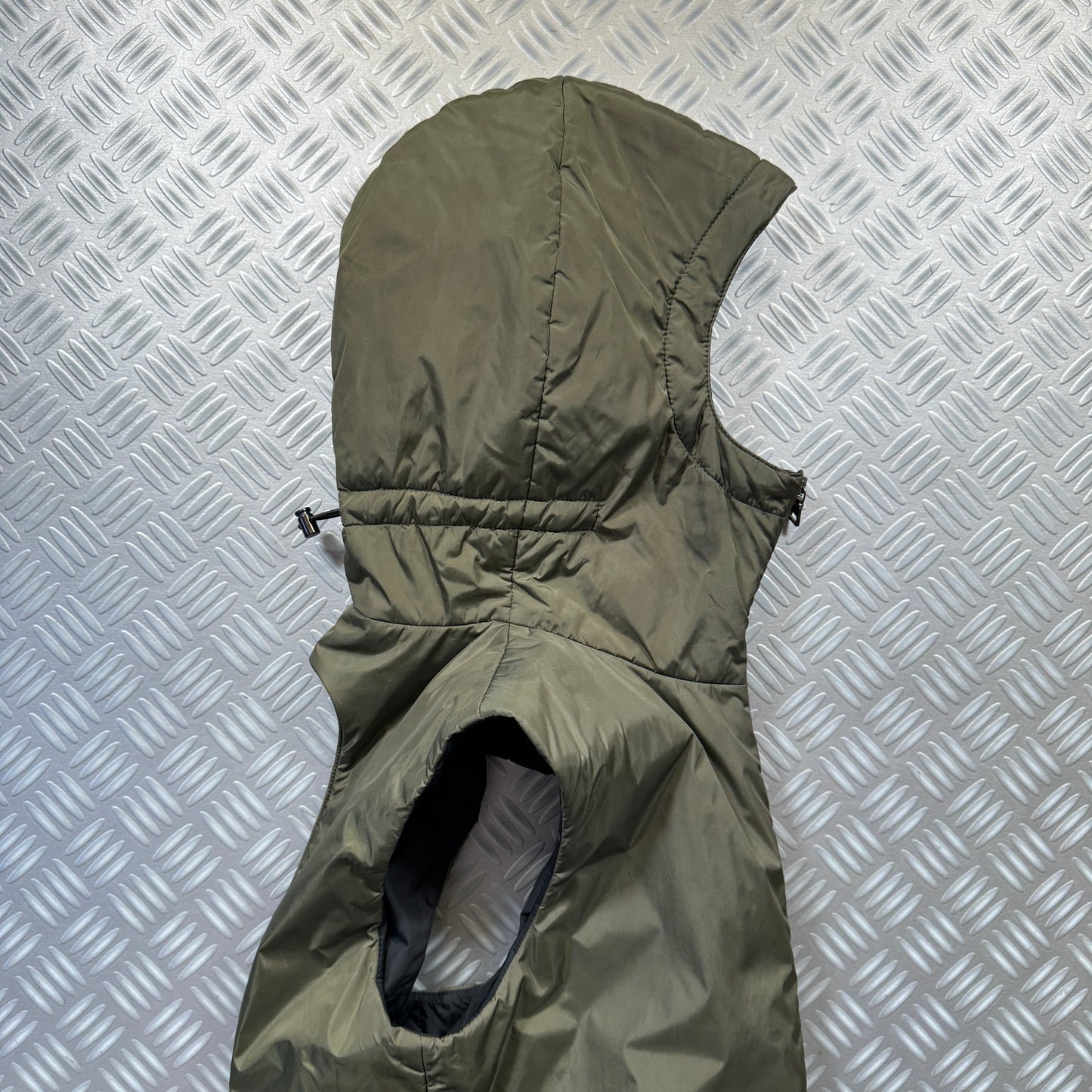 FW99' Prada Sport Packable Hooded Pullover Vest - Small / Medium