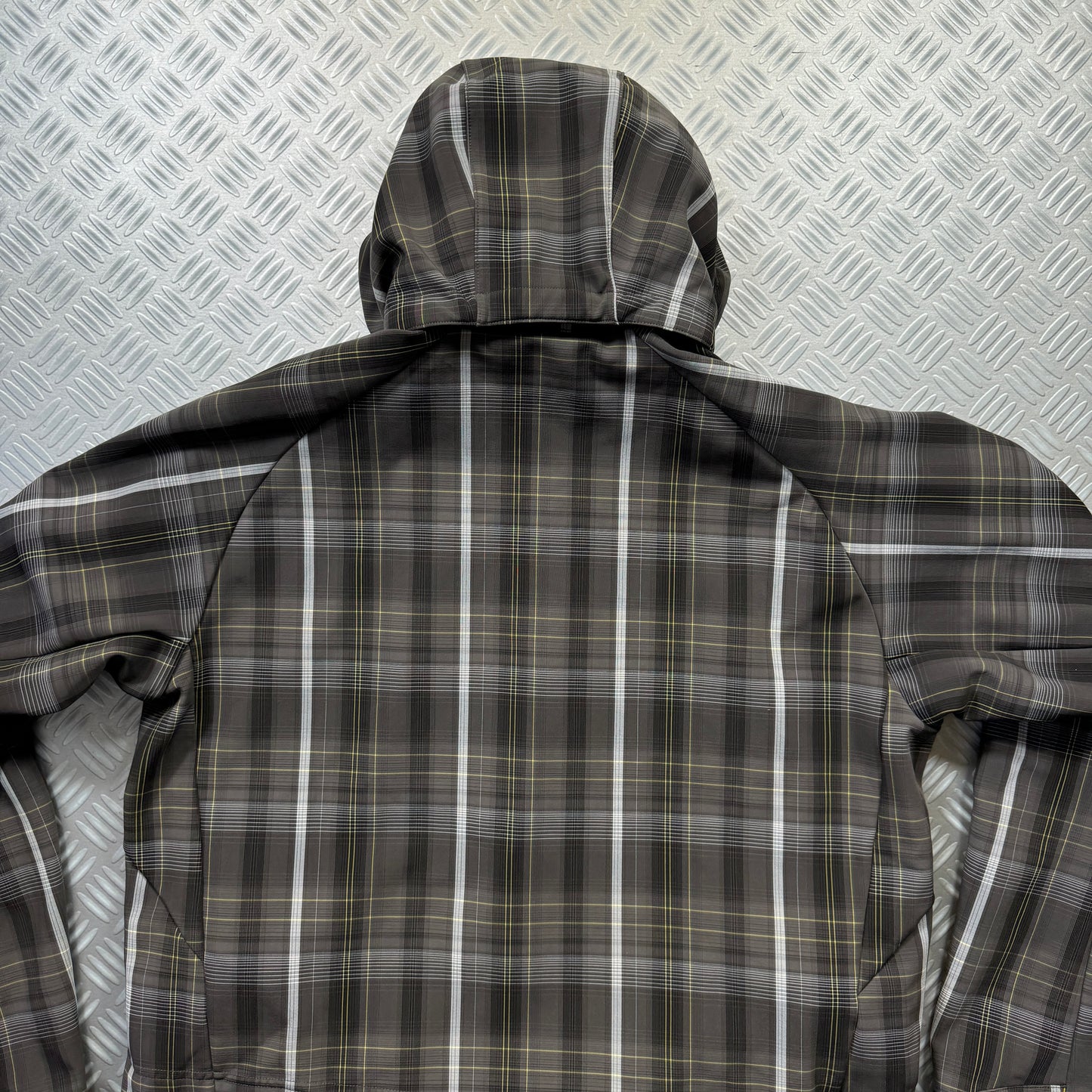 Early 2000's Salomon Plaid Soft Shell Jacket - Large / Extra Large