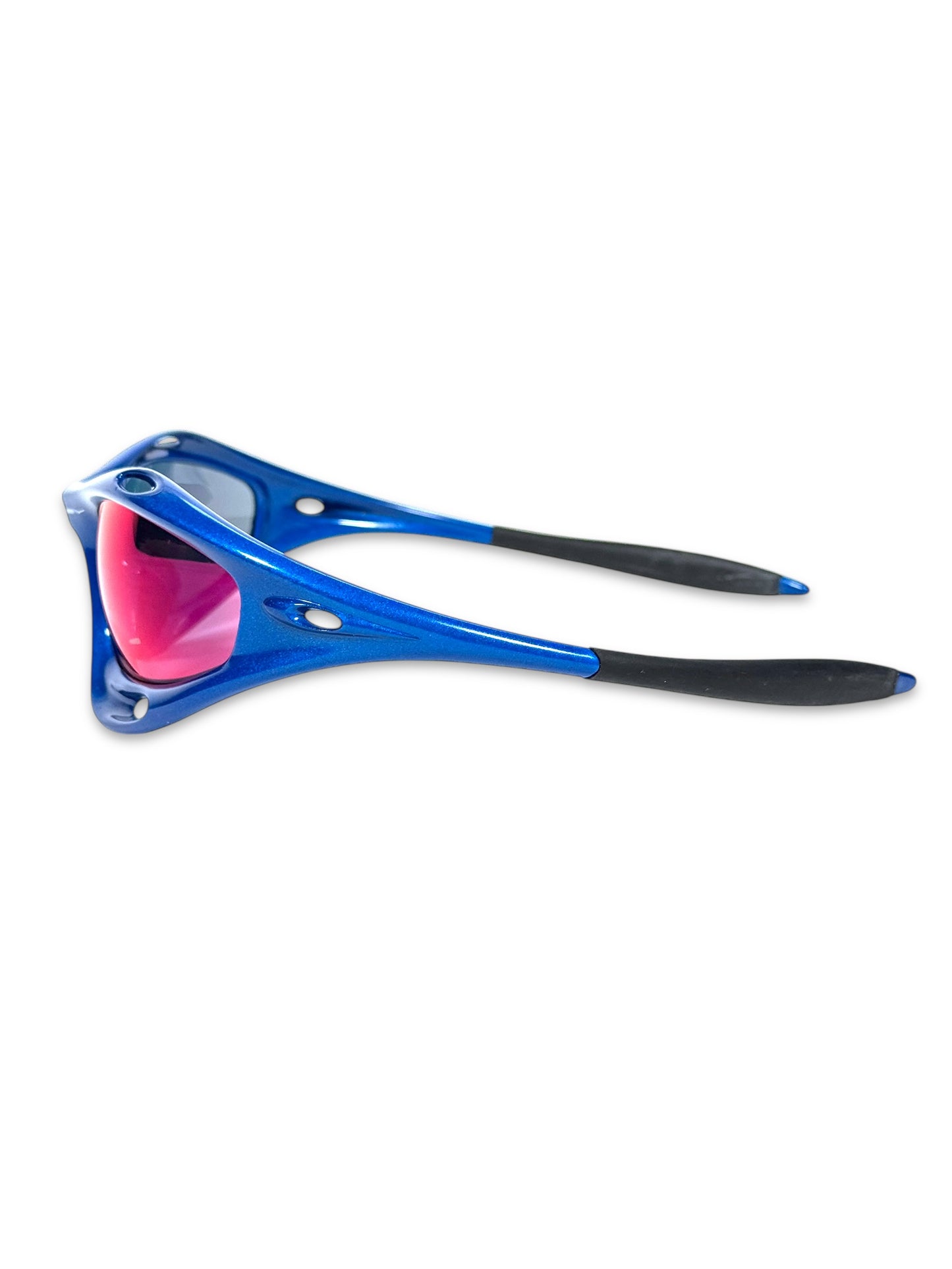 Oakley Racing Jacket Blue/Red Sunglasses