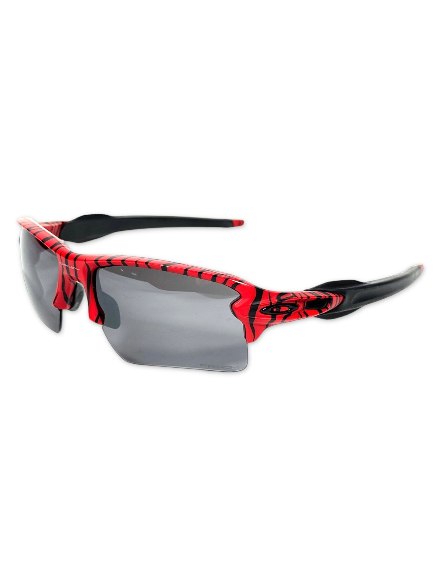 Early 2000's Oakley Flak 2.0 XL Red Tiger Sunglasses