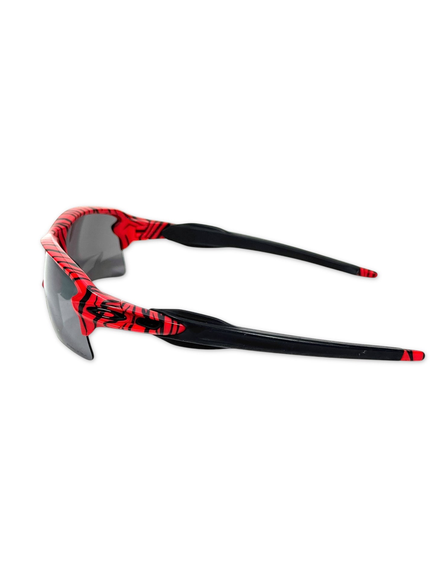 Early 2000's Oakley Flak 2.0 XL Red Tiger Sunglasses
