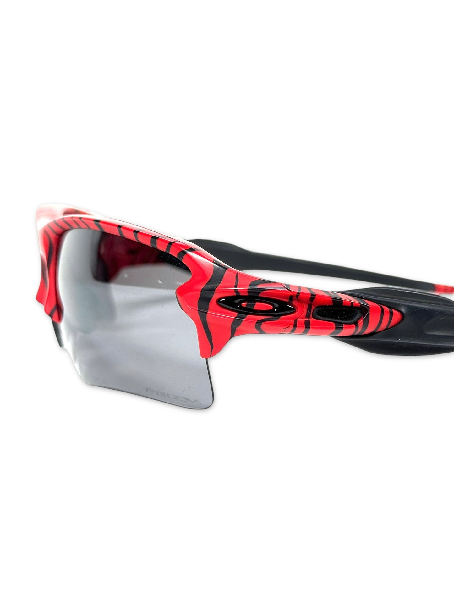 Early 2000's Oakley Flak 2.0 XL Red Tiger Sunglasses