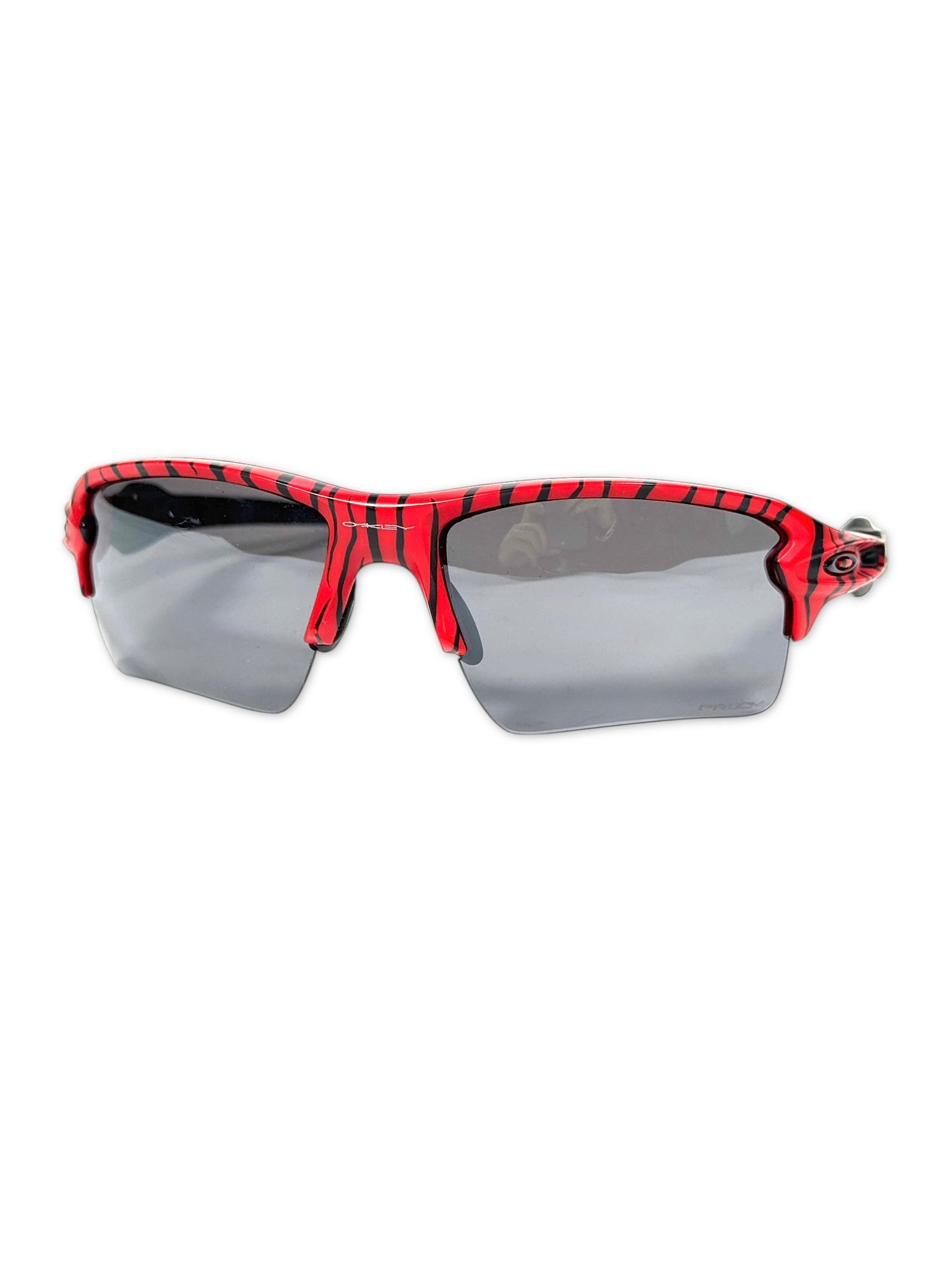Early 2000's Oakley Flak 2.0 XL Red Tiger Sunglasses