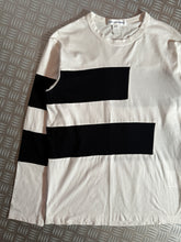 Load image into Gallery viewer, Early 2000&#39;s Comme Des Garcons SHIRT Striped Panel Longsleeve T-Shirt - Small / Medium