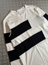 Charger l&#39;image dans la galerie, Early 2000&#39;s Comme Des Garcons SHIRT Striped Panel Longsleeve T-Shirt - Small / Medium