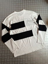 Carica l&#39;immagine nel visualizzatore di Gallery, Early 2000&#39;s Comme Des Garcons SHIRT Striped Panel Longsleeve T-Shirt - Small / Medium