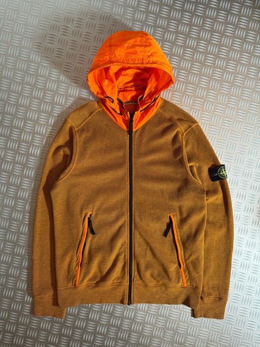 Stone Island Burnt Orange Woven Jacket - Large / Extra Large