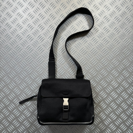 SS99' Prada Sport Jet Black Side Bag