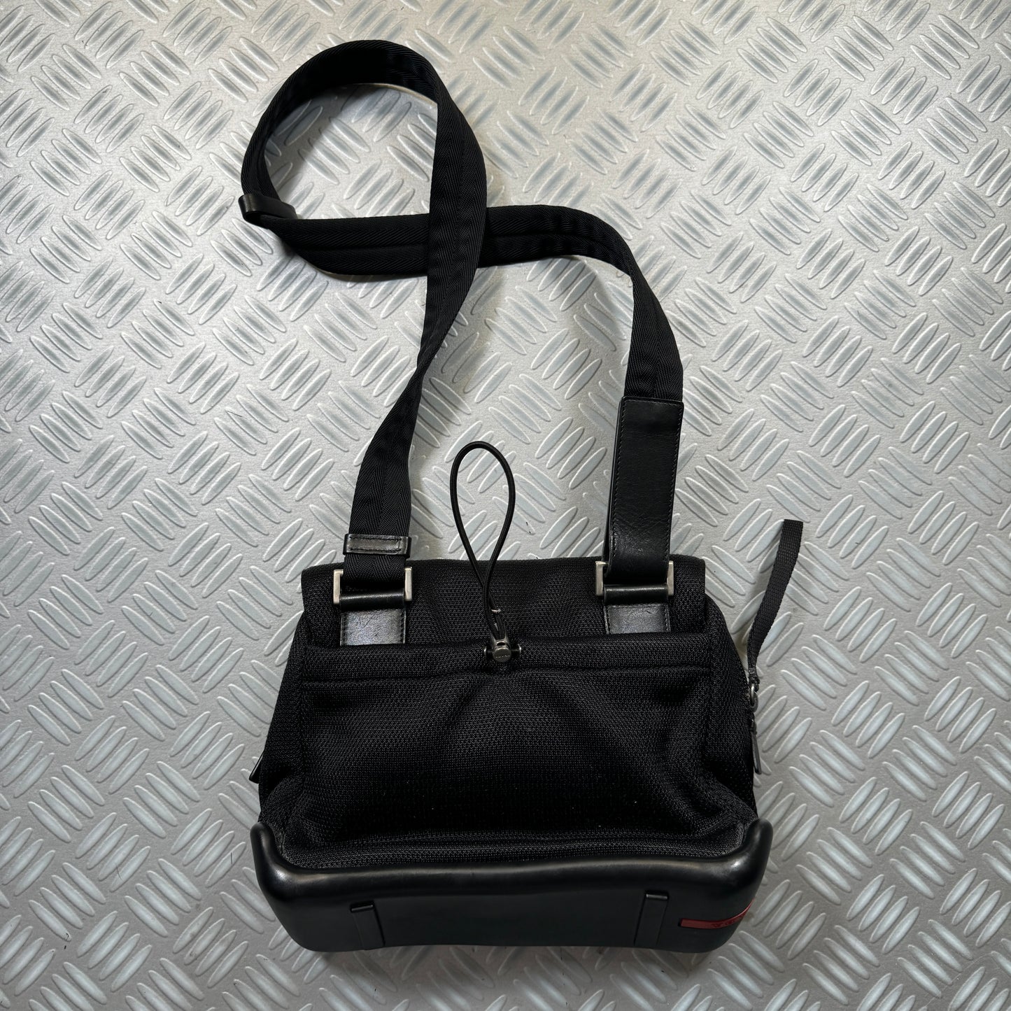 SS99' Prada Sport Jet Black Side Bag