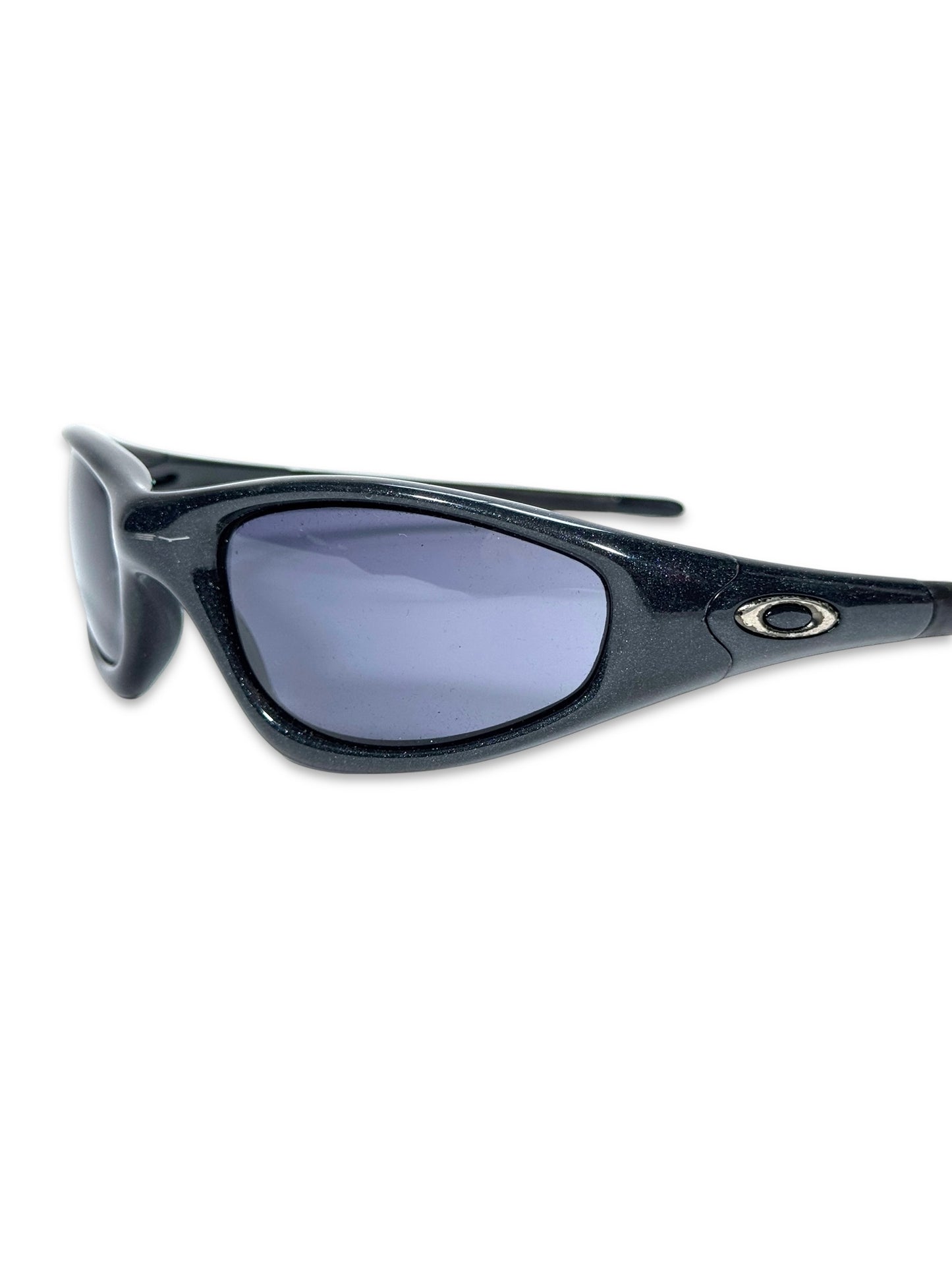 Oakley Straight Jacket Black Glitter Sunglasses
