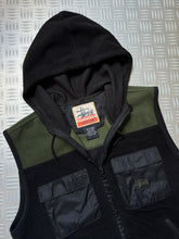 Carica l&#39;immagine nel visualizzatore di Gallery, Early 2000&#39;s Stüssy Outdoor Hooded Vest - Medium