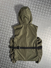 Load image into Gallery viewer, Early 2000&#39;s Prada Sport Khaki Hooded Vest