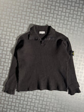 Carica l&#39;immagine nel visualizzatore di Gallery, Early 2000&#39;s Stone Island Knitted 1/4 Pop Collar - Small / Medium