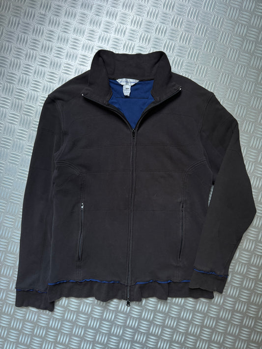 Early 2000's Comme Des Garcons SHIRT Mesh Raw Edge Track Jacket