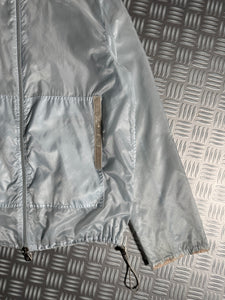 SS00' Prada Sport Baby Blue Cropped Semi Transparent 3M Jacket