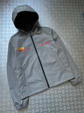 Carica l&#39;immagine nel visualizzatore di Gallery, Prada Luna Rossa Metallic Grey Waterproof Shell Jacket - Medium &amp; Large