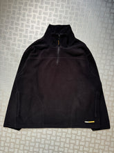 Charger l&#39;image dans la galerie, Oakley Software Jet Black 1/4 Zip Fleece - Extra Large / Extra Extra Large