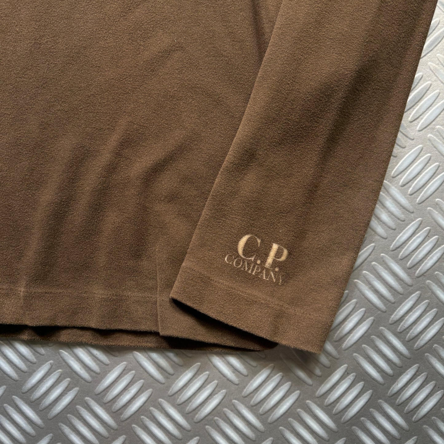 Early 2000's CP Company Brown Quarter Zip - Medium