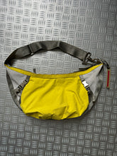 画像をギャラリービューアに読み込む, Early 2000&#39;s Prada Sport Bright Yellow Mesh Cross Body Sling Bag