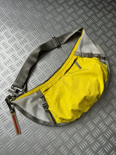 画像をギャラリービューアに読み込む, Early 2000&#39;s Prada Sport Bright Yellow Mesh Cross Body Sling Bag