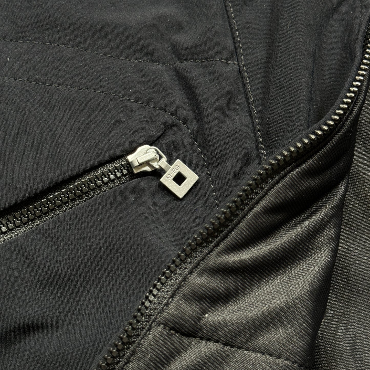 Early 2000's Marithe + Francois Girbaud Panelled Track Top - Womens 6-8