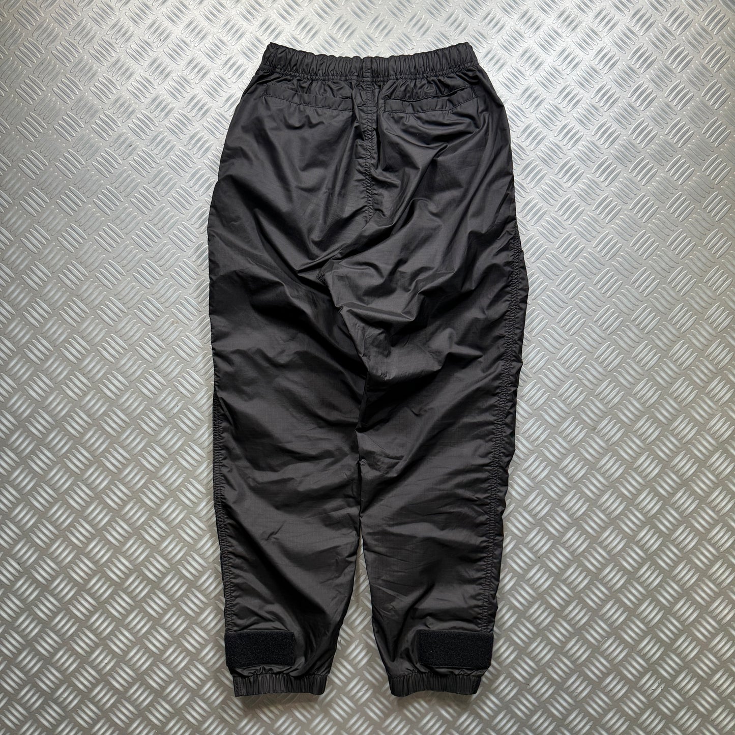 Cav Empt Jet Black Nylon Shimmer Track Pant - Small