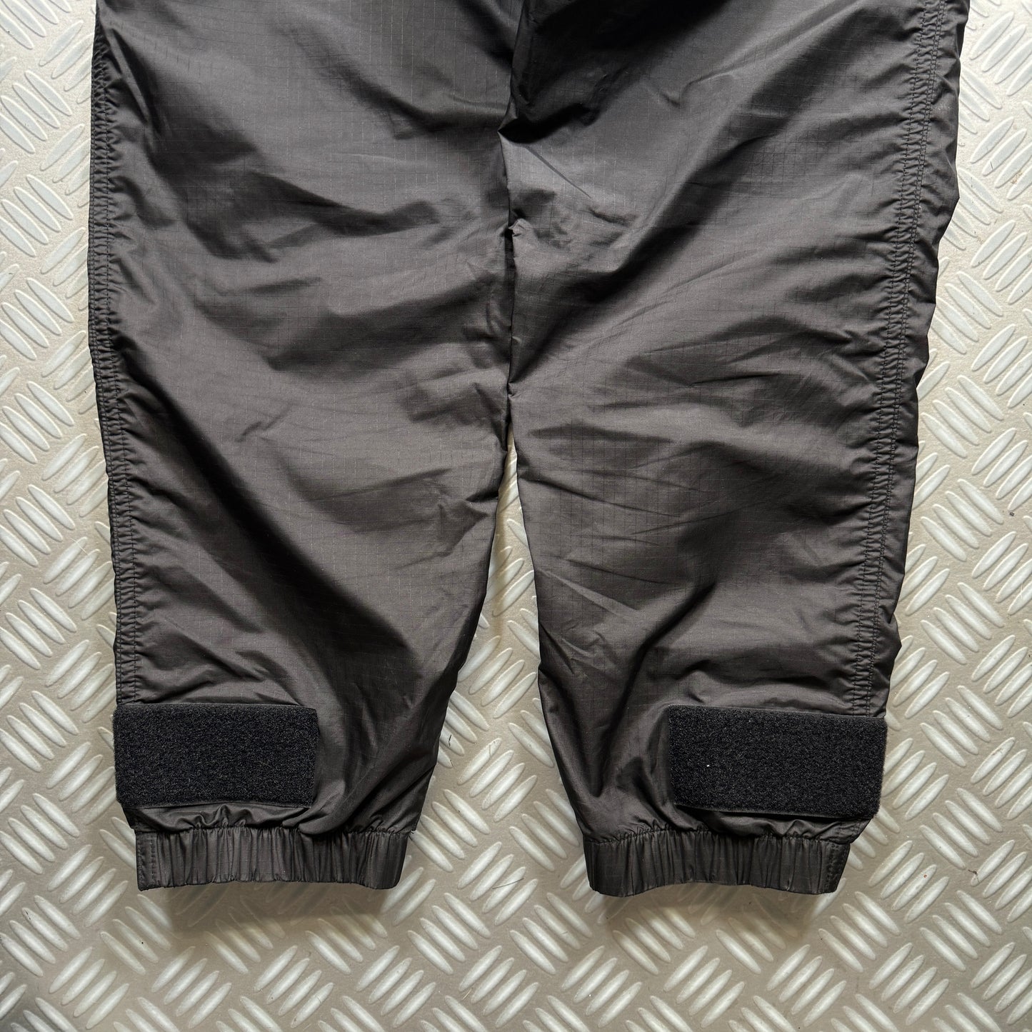 Cav Empt Jet Black Nylon Shimmer Track Pant - Small
