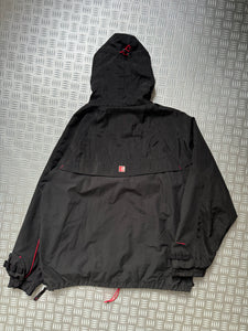 Early 2000's Ecko Function 1/4 Zip Pullover Technical Face Mask Exposed Zip Jacket - Extra Large / Extra Extra Large