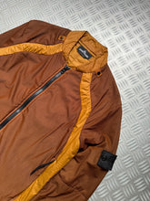 画像をギャラリービューアに読み込む, Stone Island Shadow Project Burnt Orange Outer Honeycomb Mesh Layer Panelled Jacket - Medium