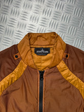 画像をギャラリービューアに読み込む, Stone Island Shadow Project Burnt Orange Outer Honeycomb Mesh Layer Panelled Jacket - Medium