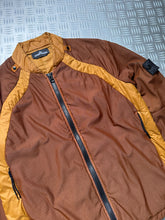 画像をギャラリービューアに読み込む, Stone Island Shadow Project Burnt Orange Outer Honeycomb Mesh Layer Panelled Jacket - Medium