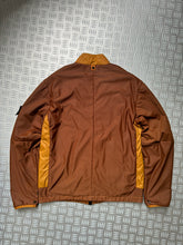 画像をギャラリービューアに読み込む, Stone Island Shadow Project Burnt Orange Outer Honeycomb Mesh Layer Panelled Jacket - Medium