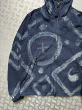 画像をギャラリービューアに読み込む, CP Company 1/500 Hand Painted Indigo 50 Hooded Goggle Jacket - Large