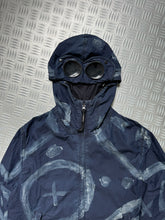 画像をギャラリービューアに読み込む, CP Company 1/500 Hand Painted Indigo 50 Hooded Goggle Jacket - Large