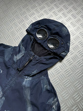 画像をギャラリービューアに読み込む, CP Company 1/500 Hand Painted Indigo 50 Hooded Goggle Jacket - Large