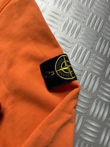 SS23' Stone Island Bright Orange Crewneck - Medium